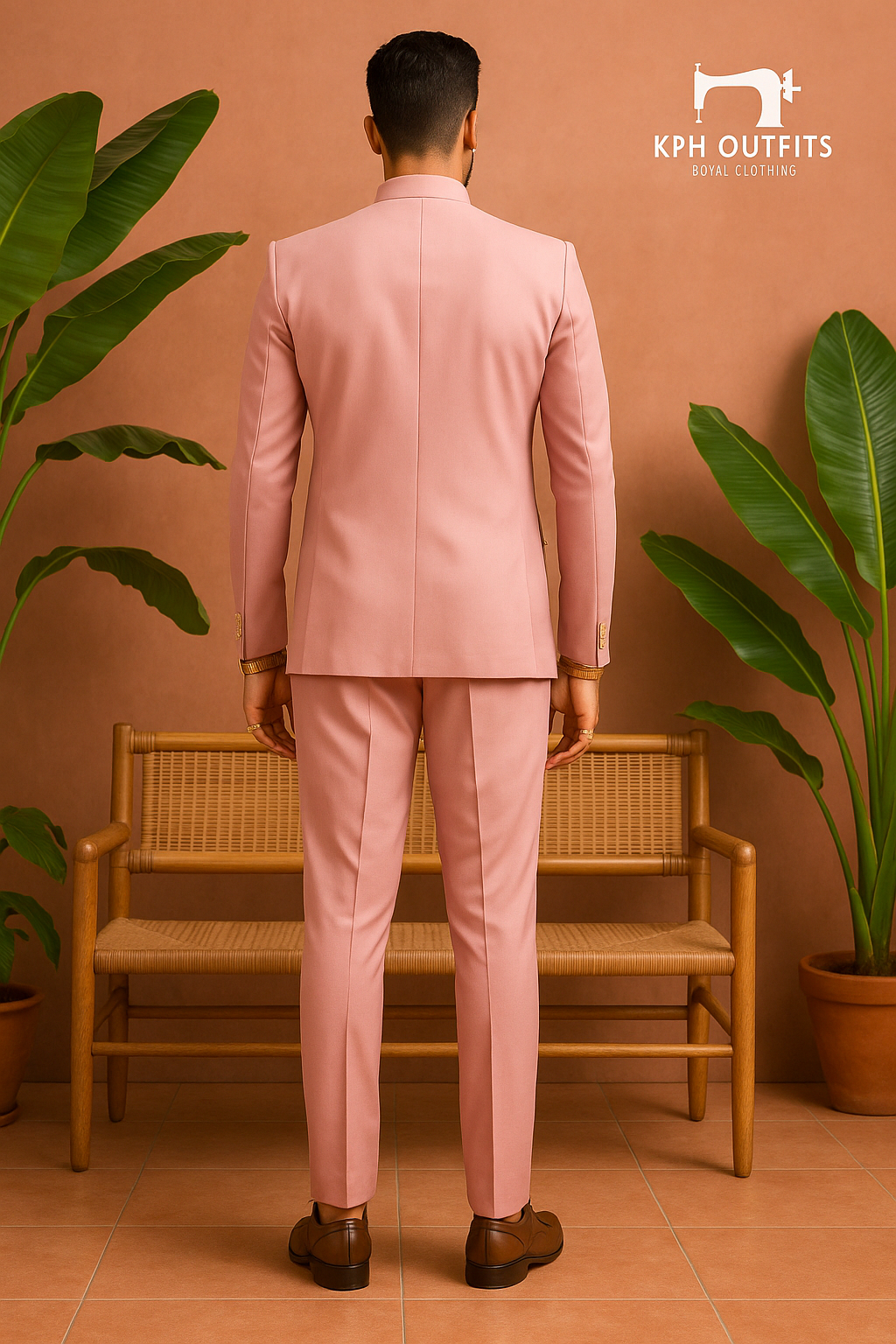 Men's Pink Royal and Classic Jodhpuri Set – Elegance Redefined by KPH Outfits