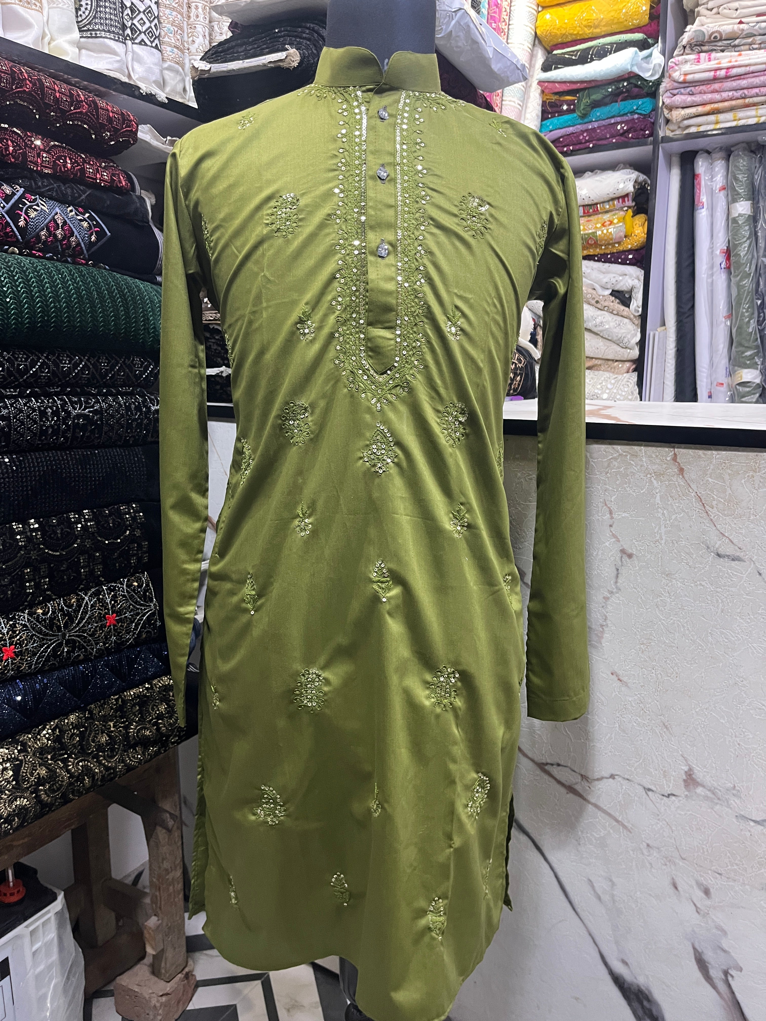 Men's Exclusive Handcrafted Embellished kurta set