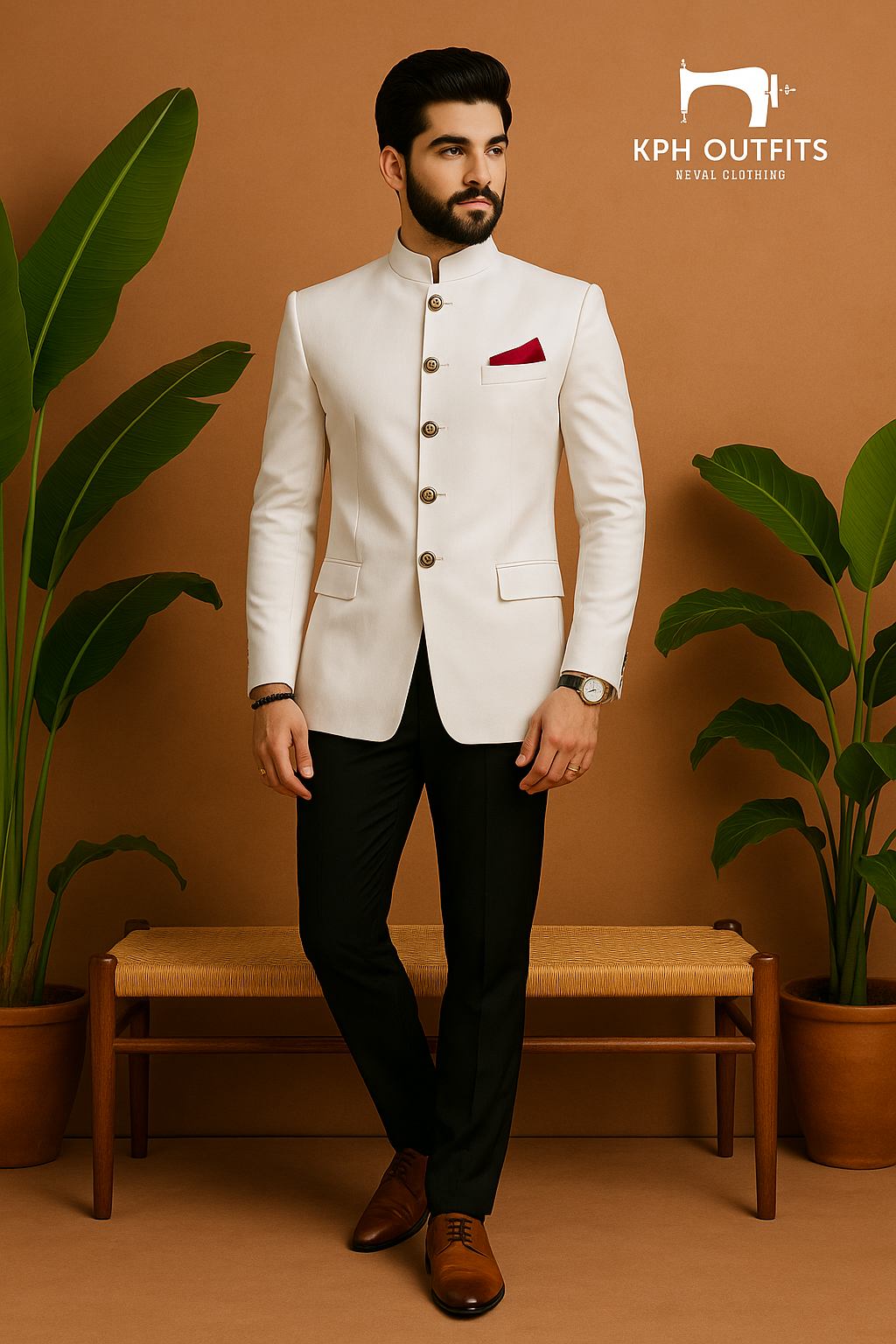 Men's Ivory Royal and Classic Jodhpuri Set – Elegance Redefined by KPH Outfits