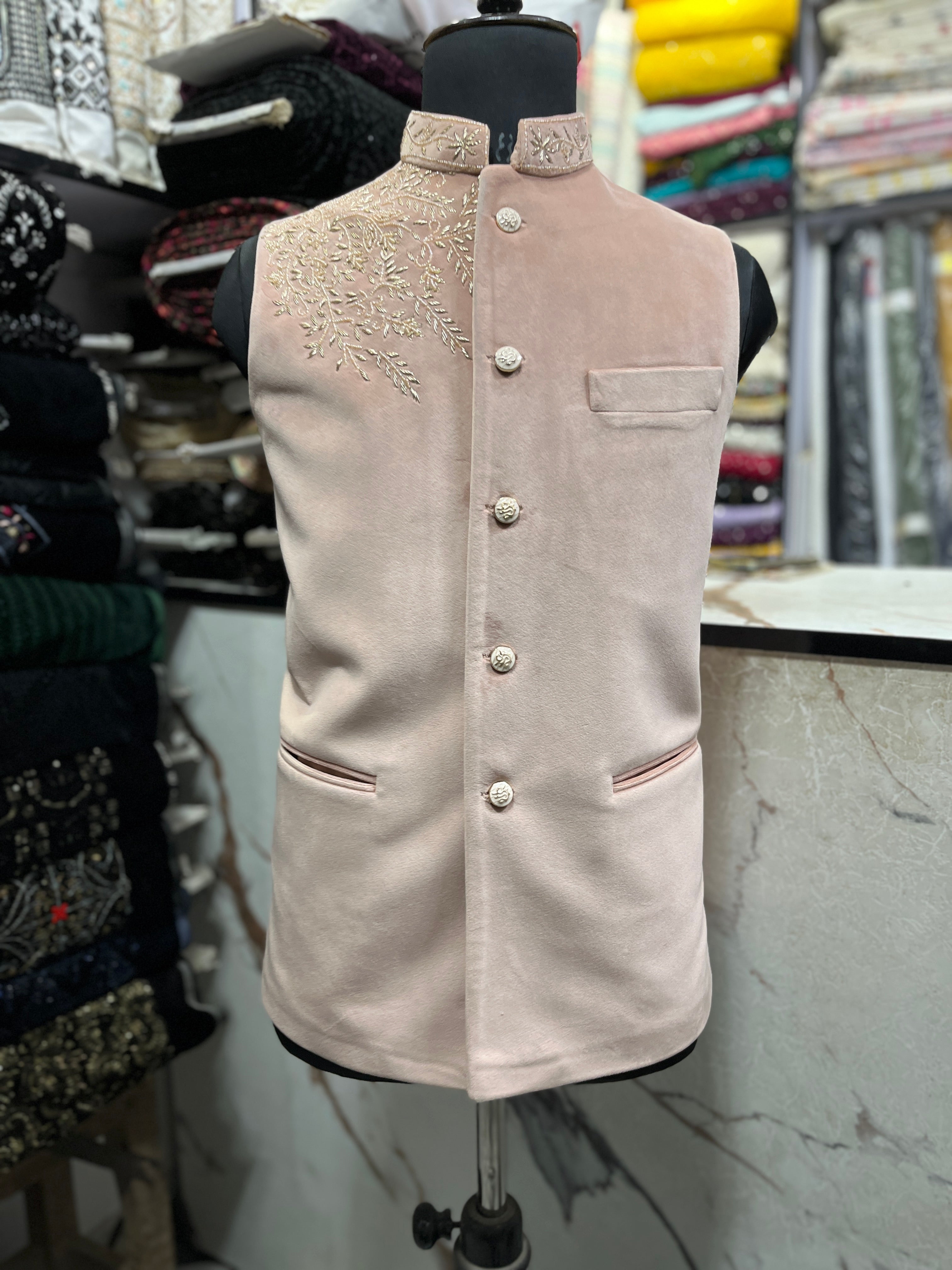 Men's Exclusive Handcrafted Embellished Waistcoat