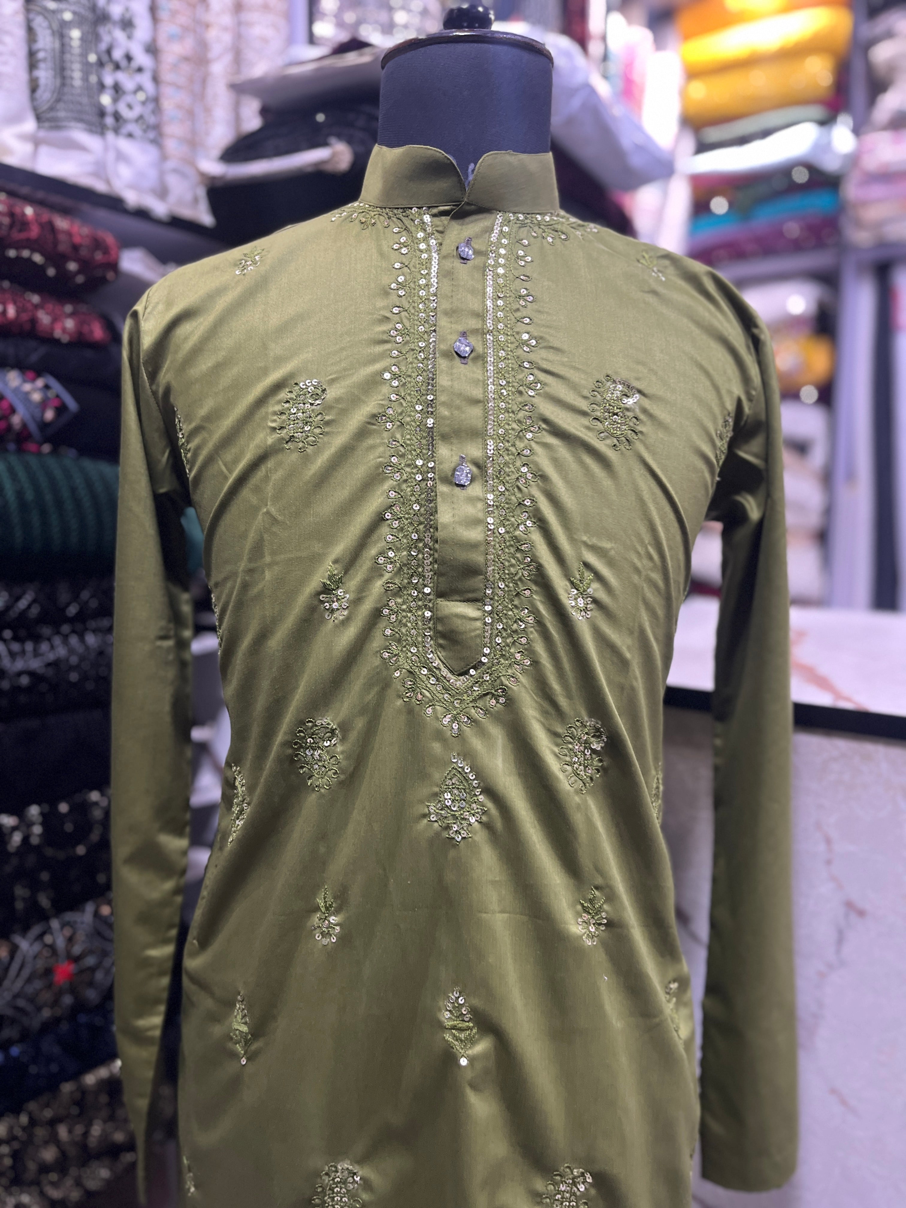 Men's Exclusive Handcrafted Embellished kurta set