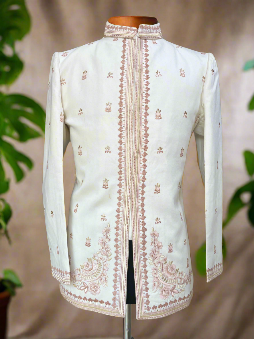 Men's Designer Ivory Suit for Special Occasions – KPH Outfits