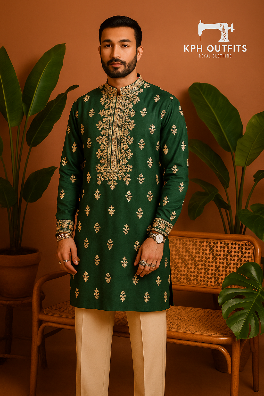 Mehndi Ceremony Special  Designer  kurta Set