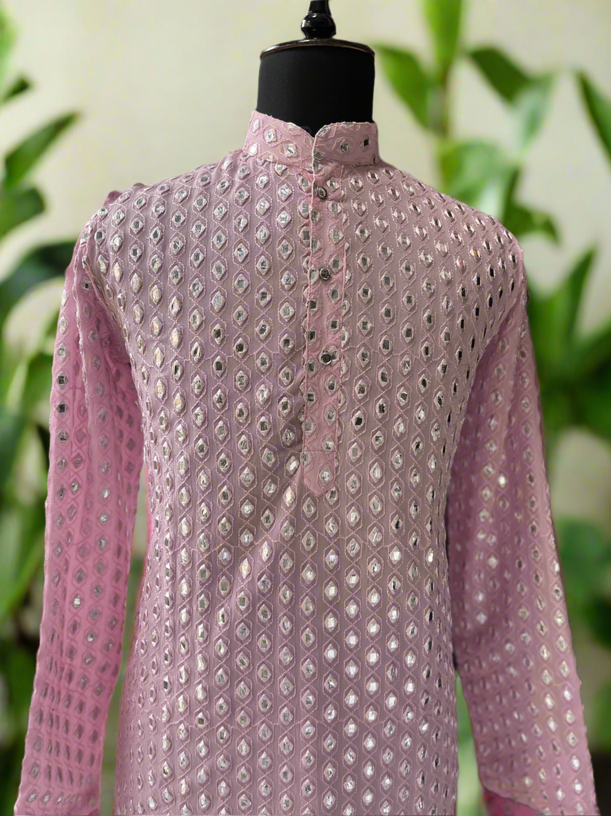 "Elegant kurta set for festive occasions"
