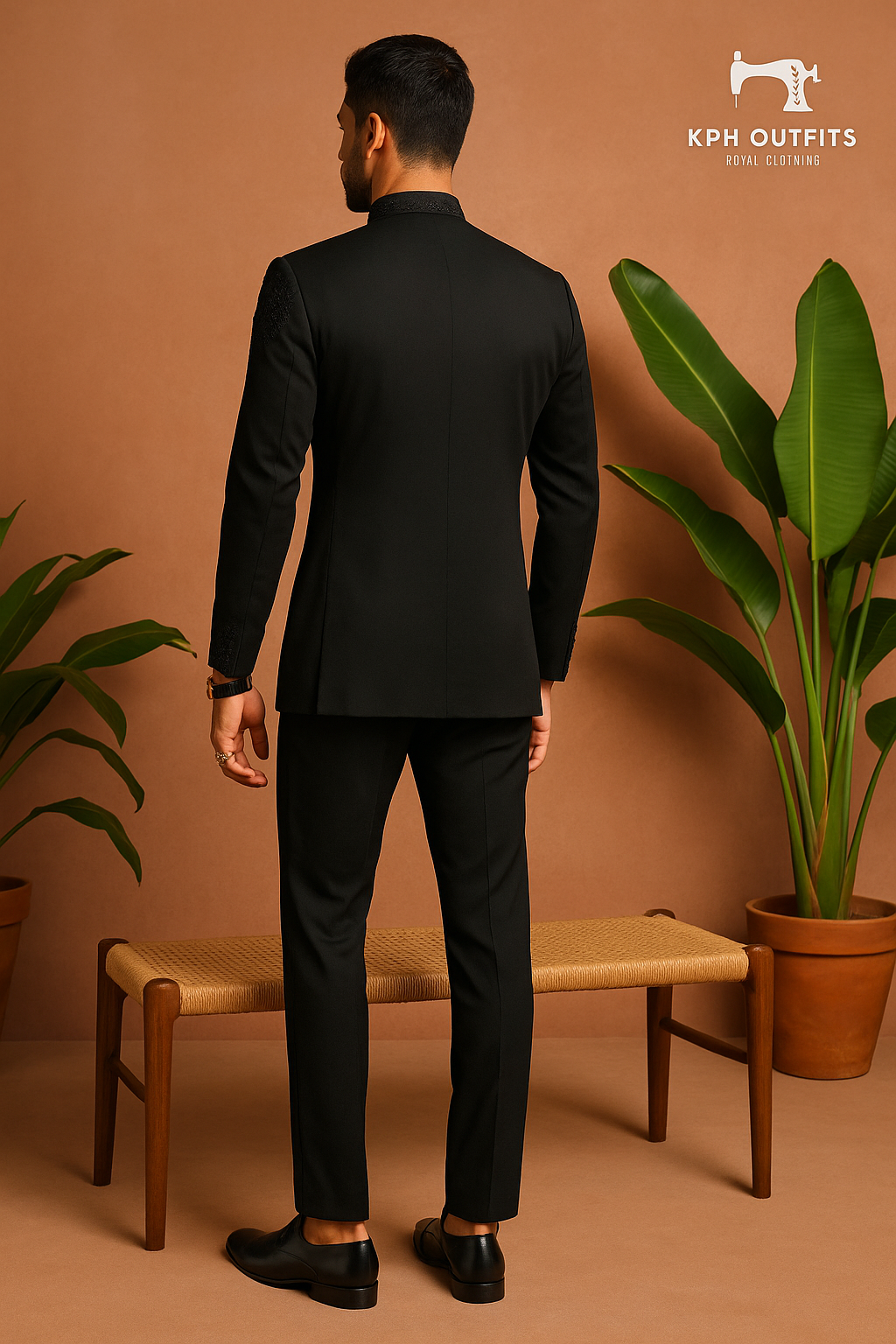 Men's Exclusive Handcrafted Embellished Jodhpuri Set – Luxury Wedding Wear by KPH Outfits