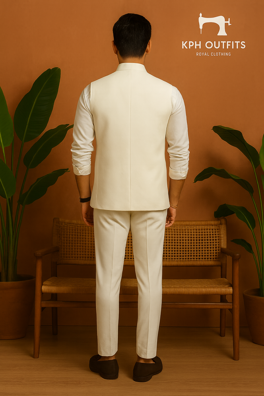 Virat Kohli Inspired Waistcoat Set - Stylish & Modern Ethnic Wear by KPH Outfits