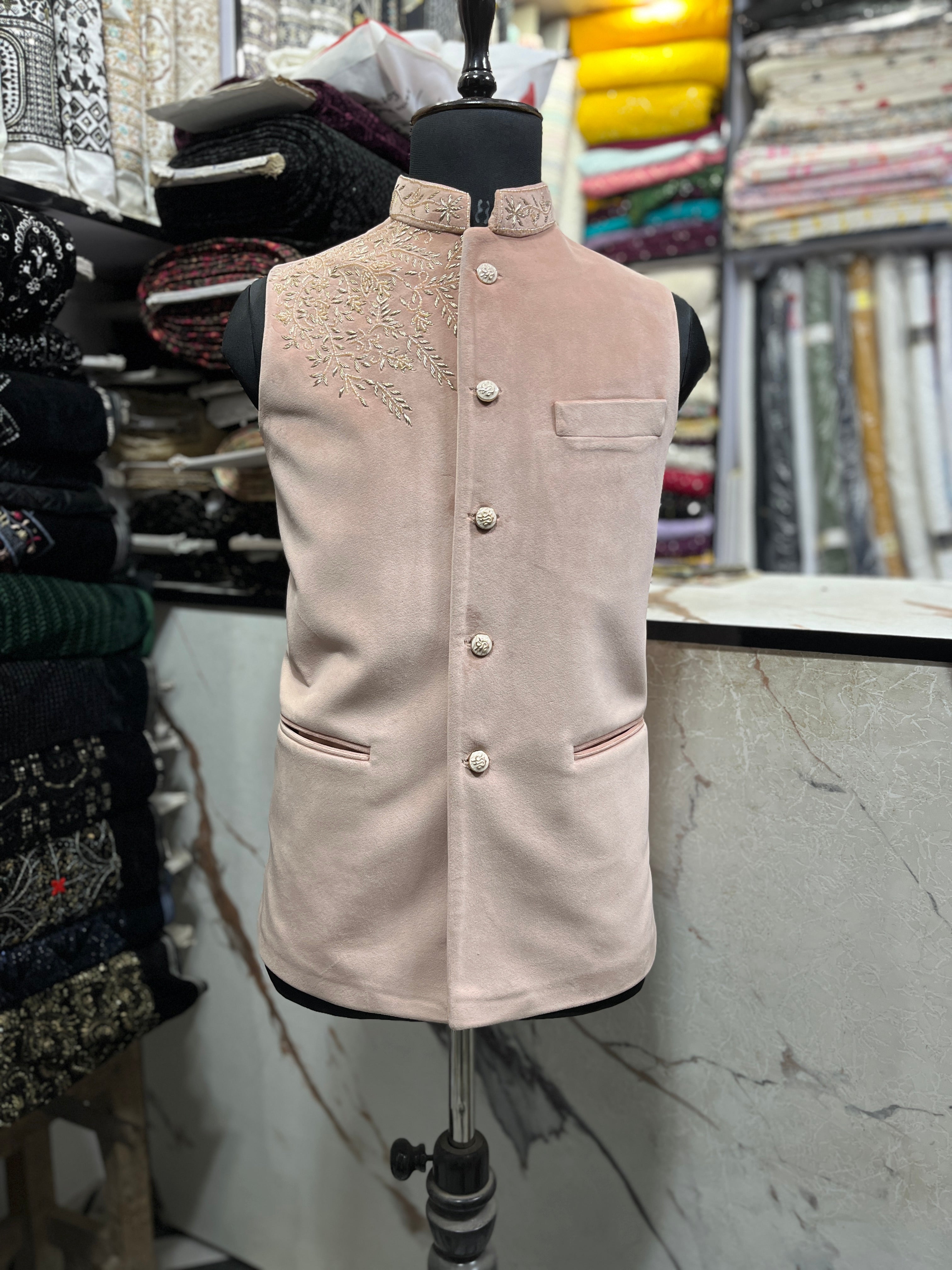 Men's Exclusive Handcrafted Embellished Waistcoat