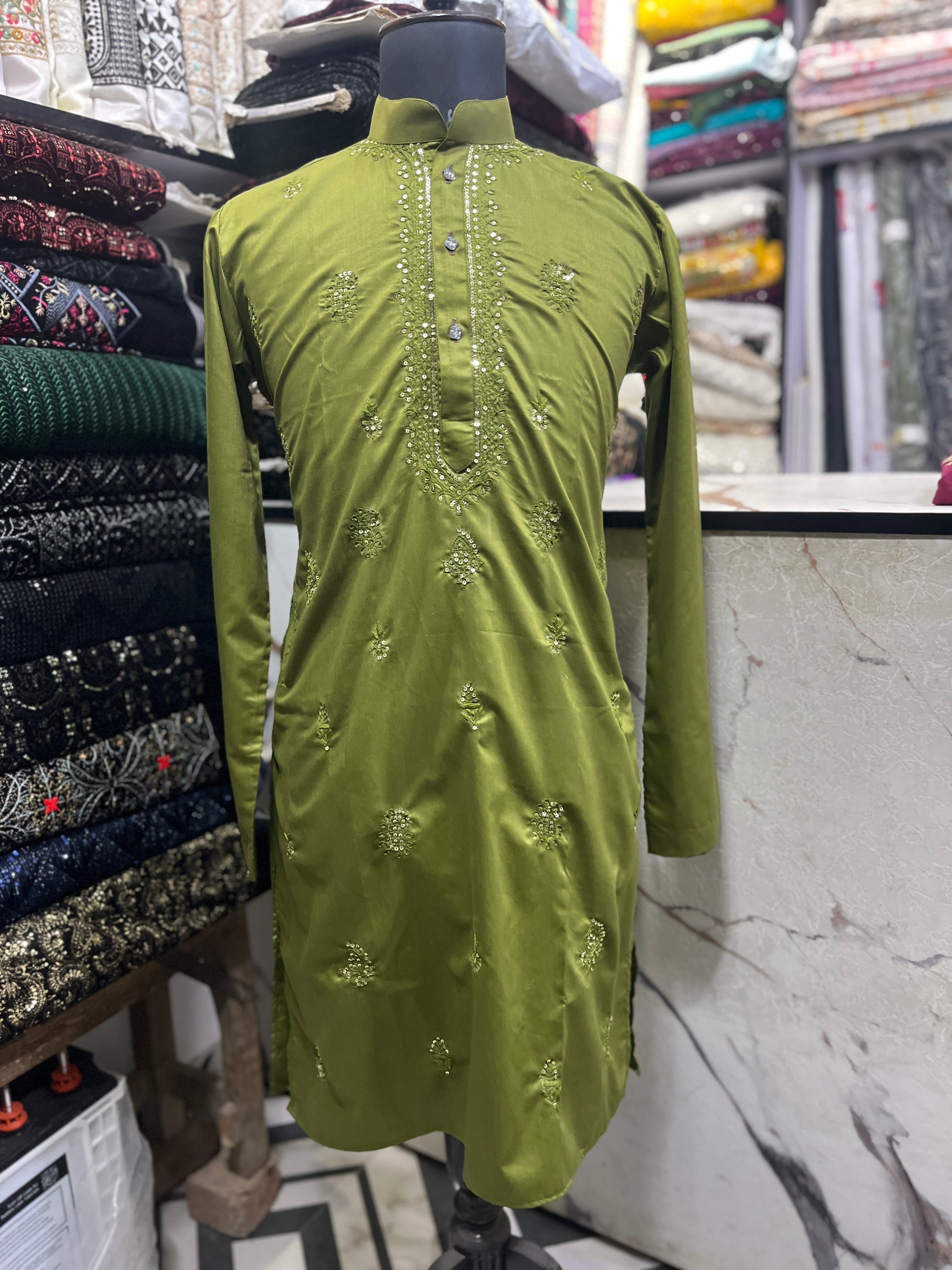 Men's Exclusive Handcrafted Embellished kurta set