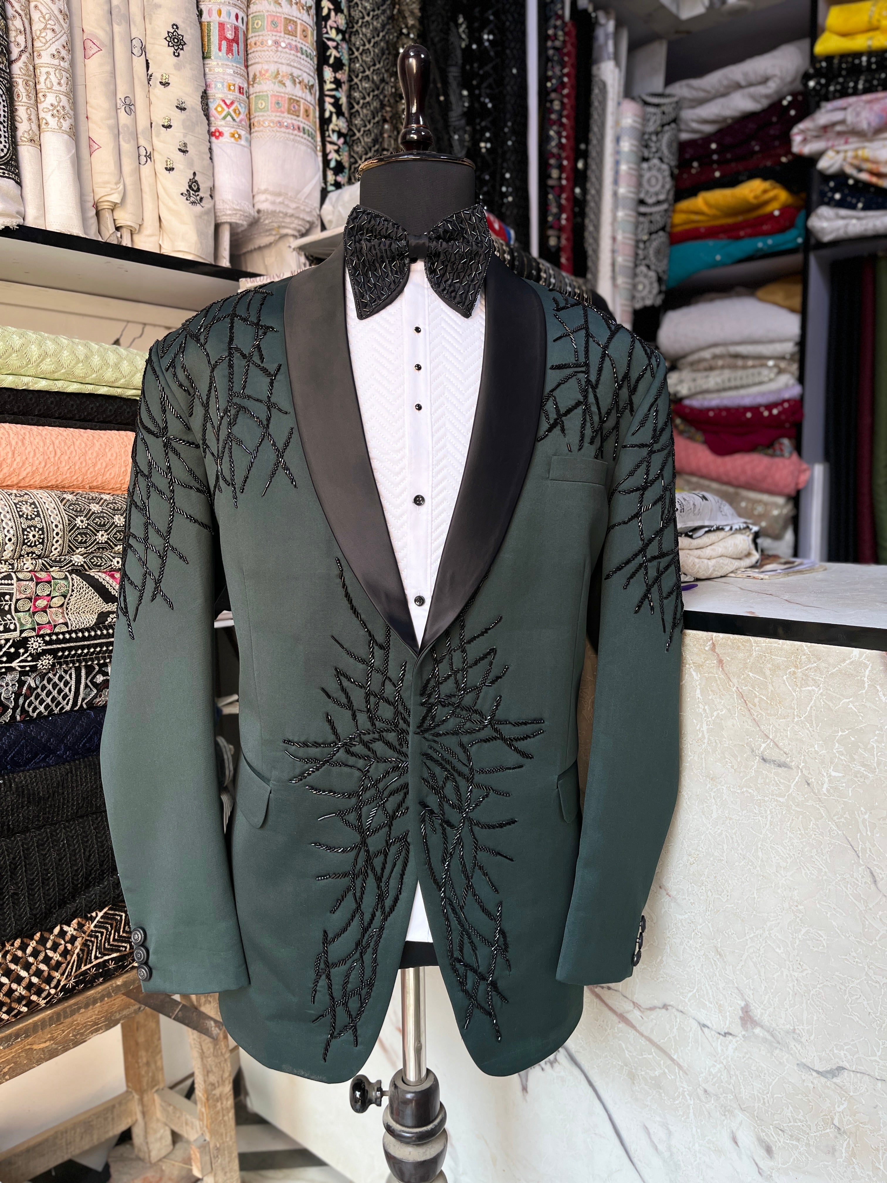 Men's Handcrafted Cut dana Work Tuxedo Suit