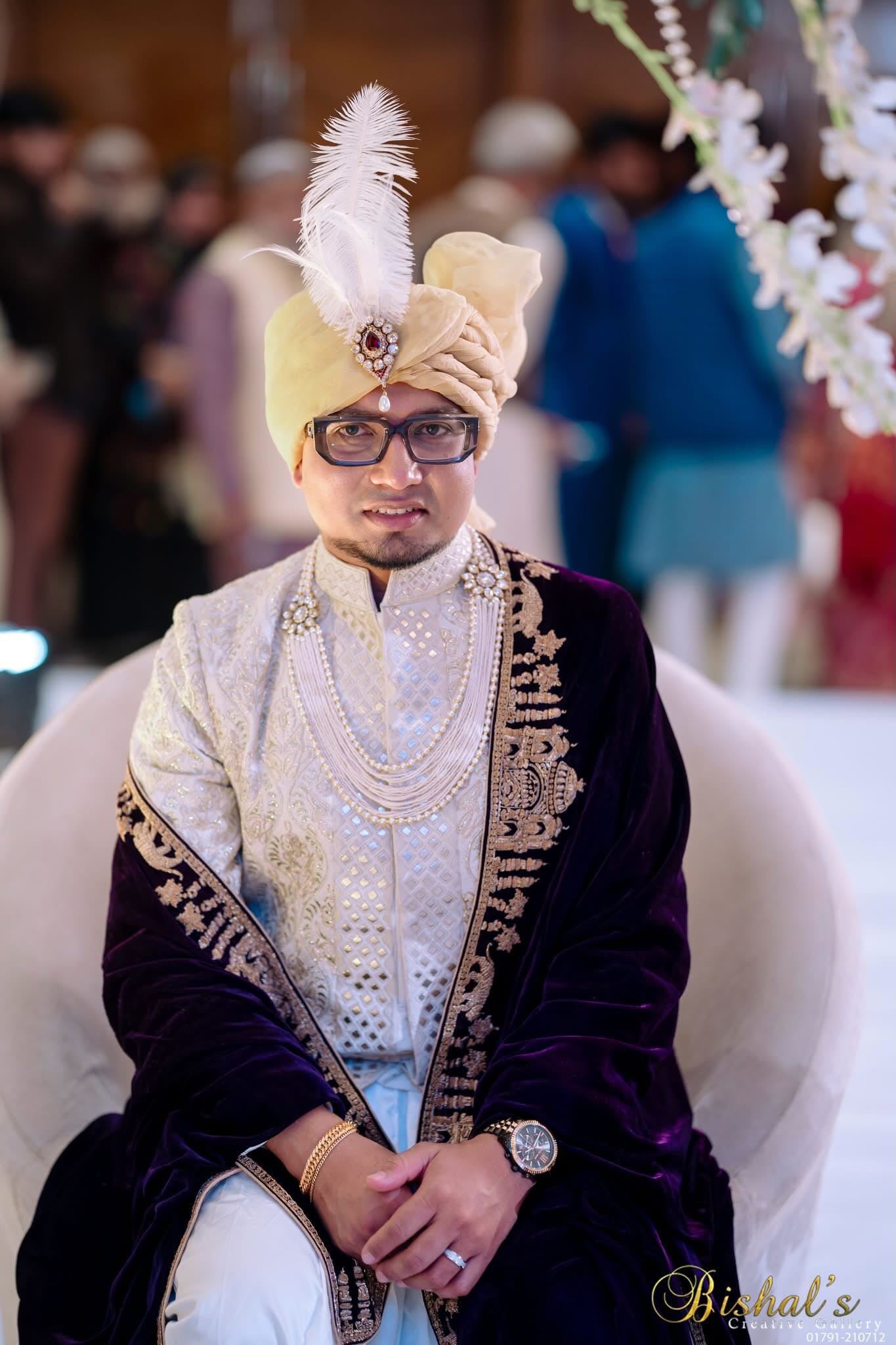 ivory Wedding Day Sherwani Set - Kphoutfits