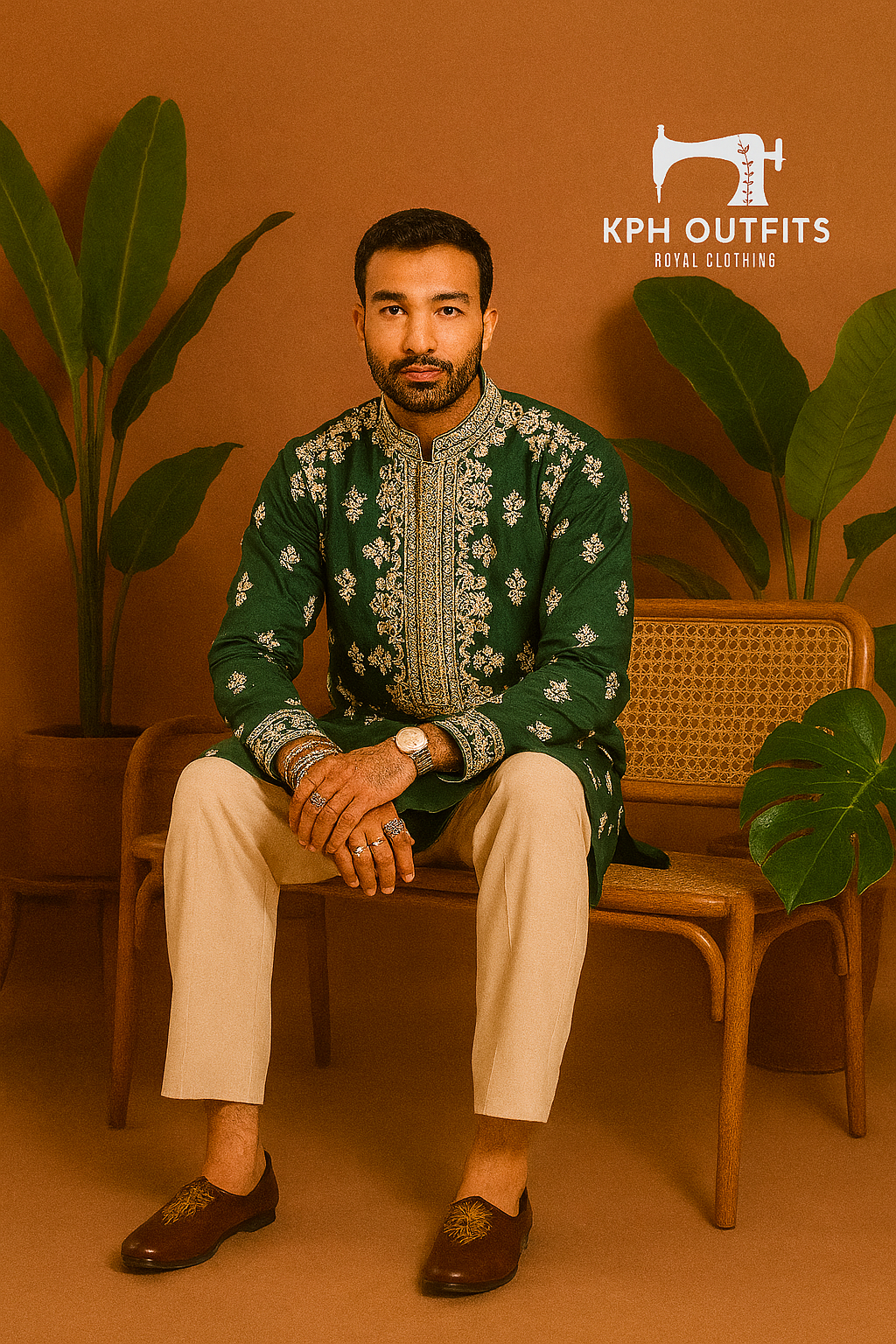 Mehndi Ceremony Special  Designer  kurta Set