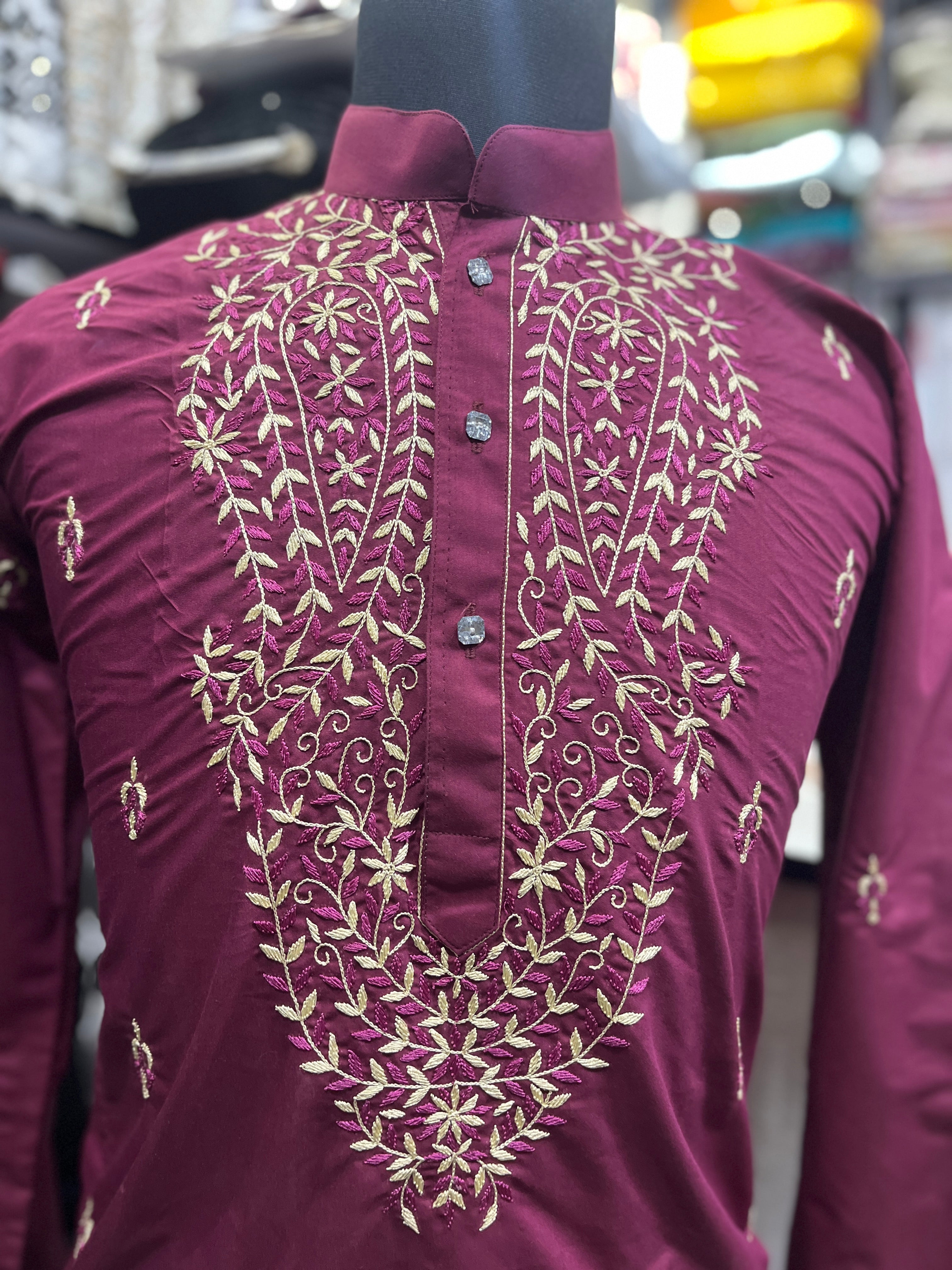 Men's Exclusive Handcrafted Embellished Kurta Set