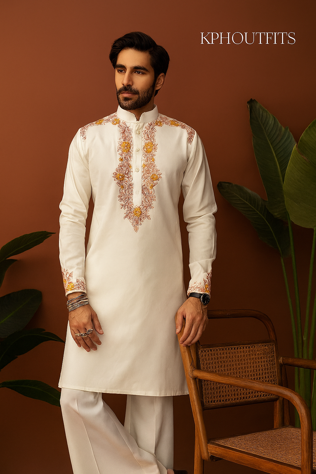 Ramadan Special White Armani Viral Kurta Set