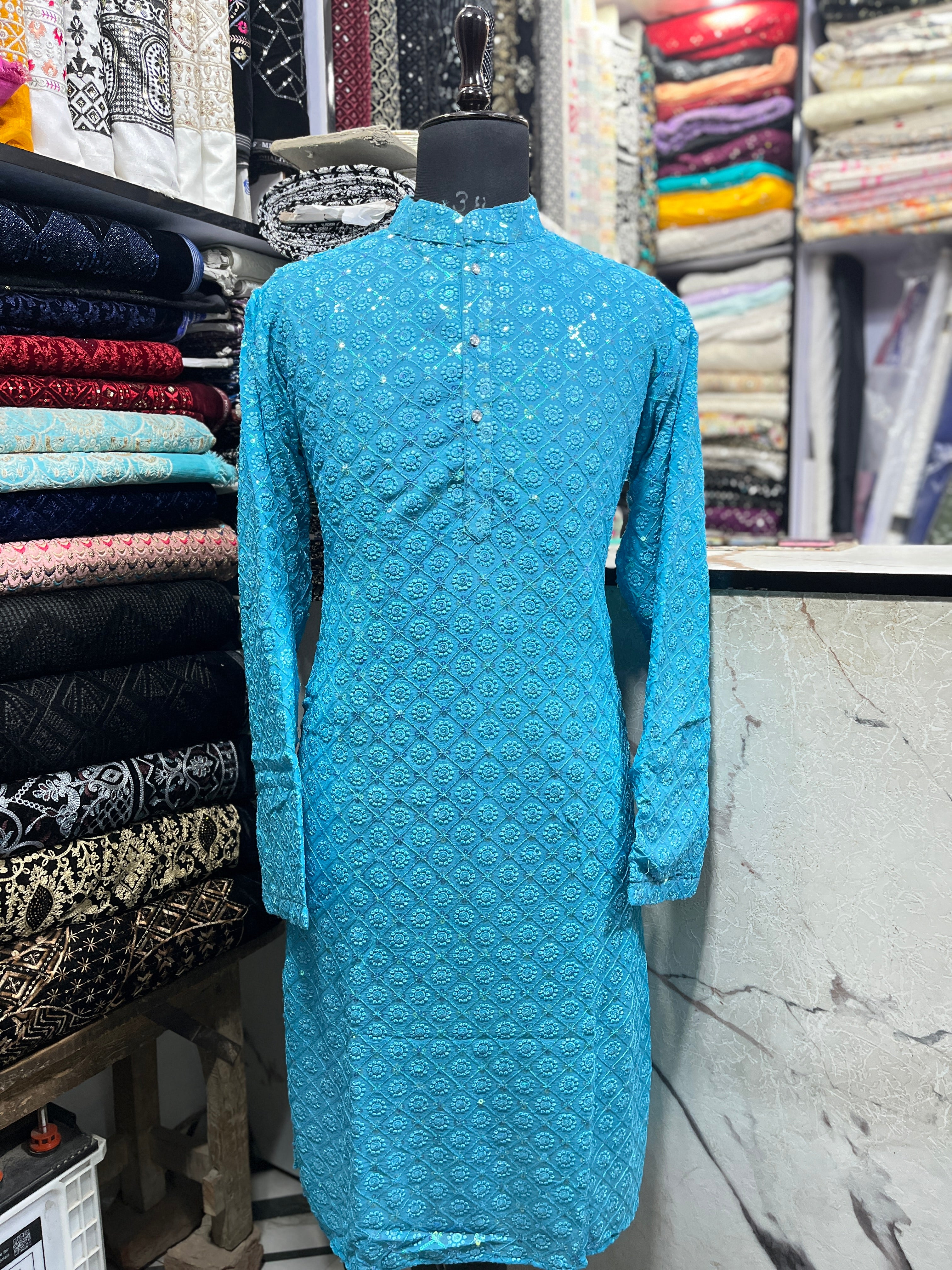 Men's Exclusive Sequence Designer kurta Set