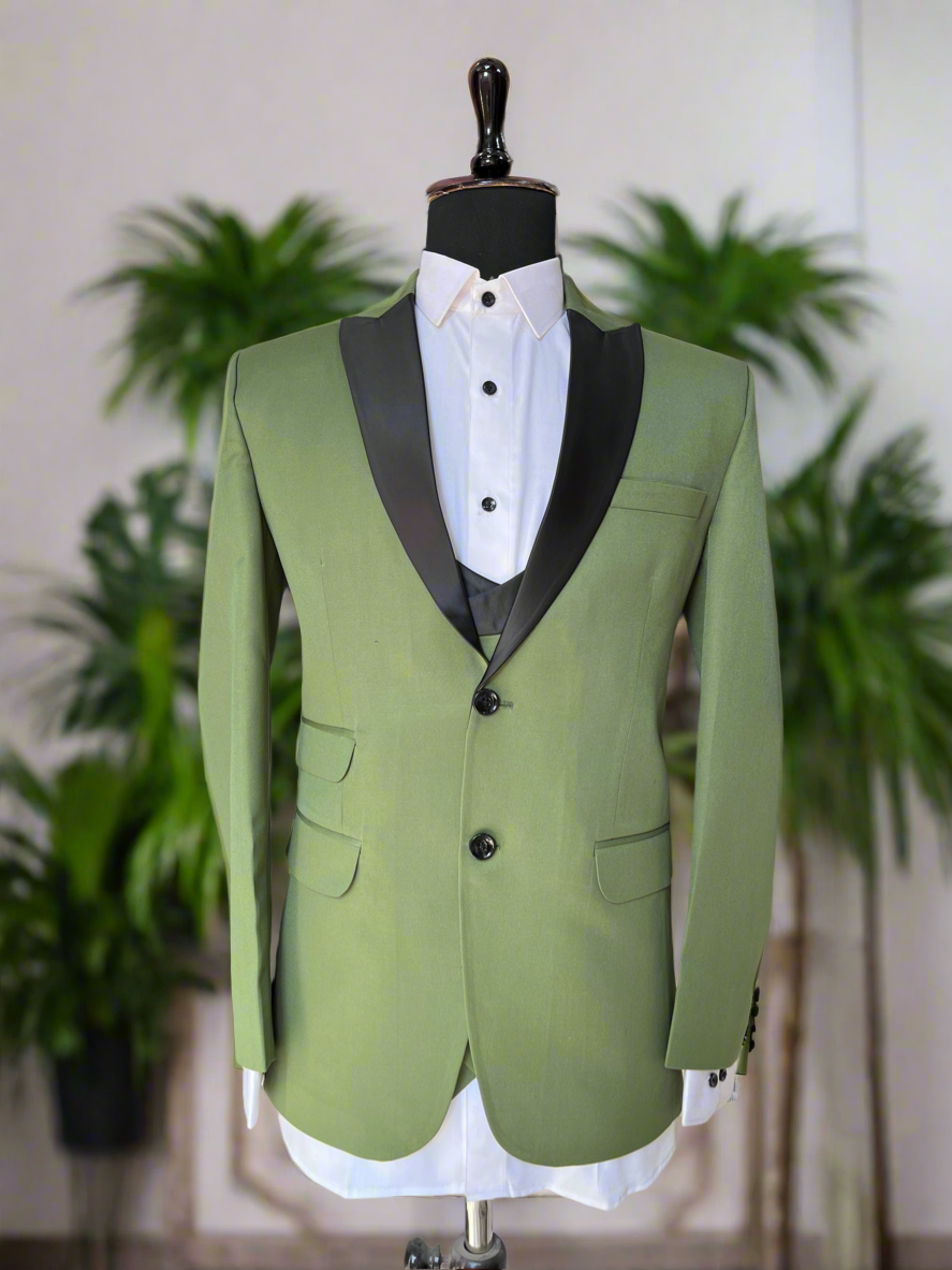 Close-up of modern Indo-Western styling.
