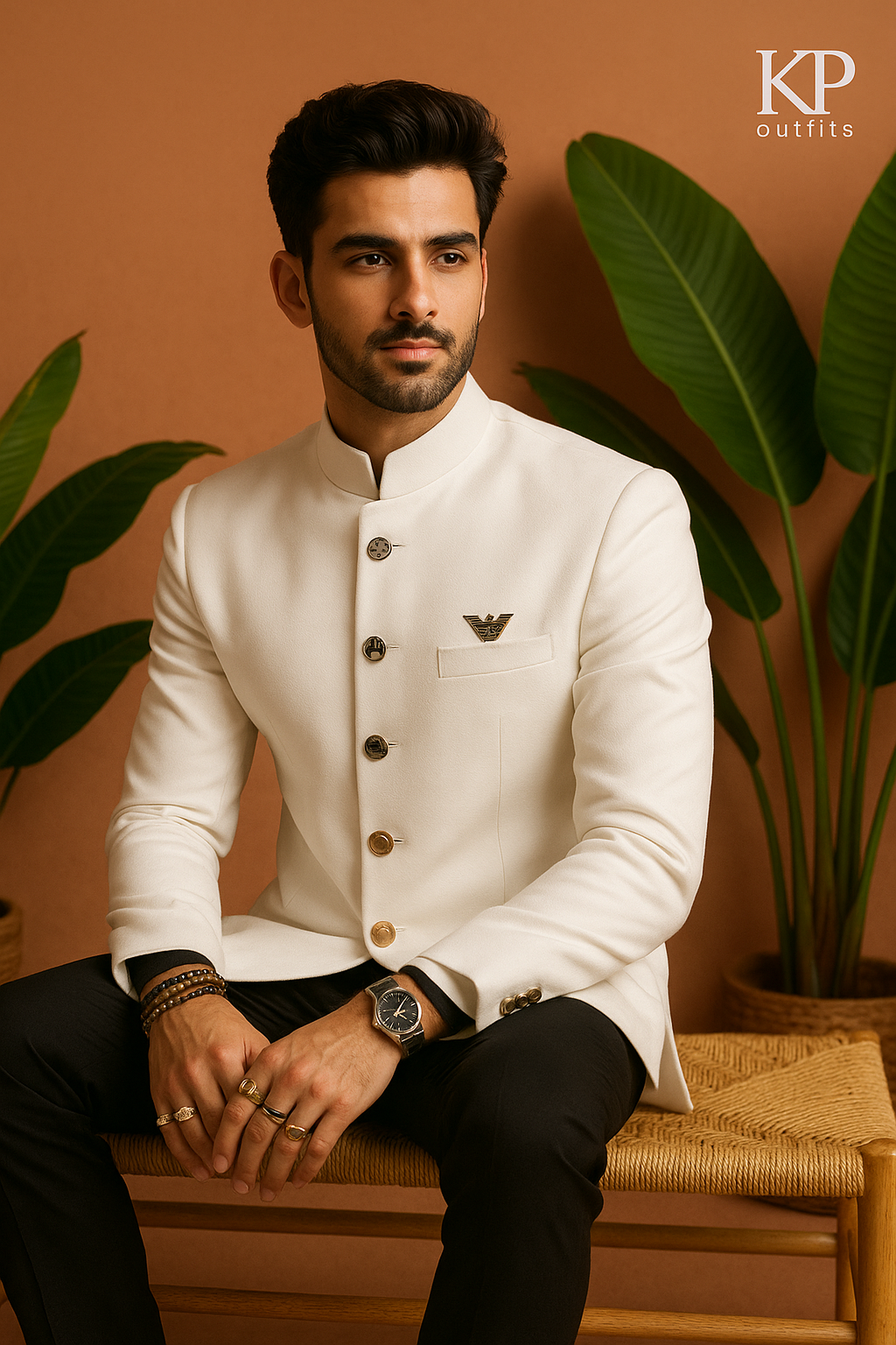 Men's Ivory Royal and Classic Jodhpuri Set – Elegance Redefined by KPH Outfits