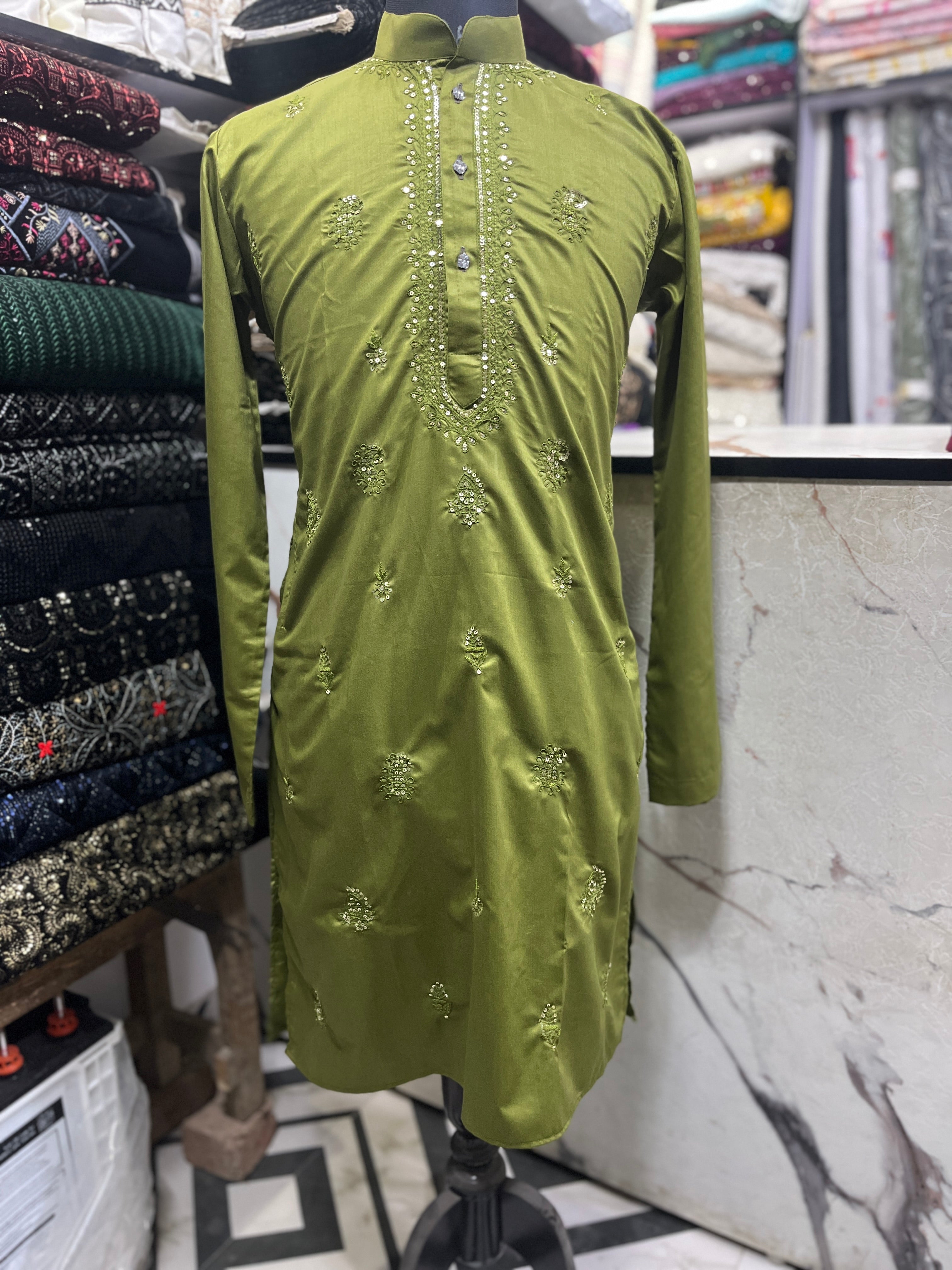 Men's Exclusive Handcrafted Embellished kurta set