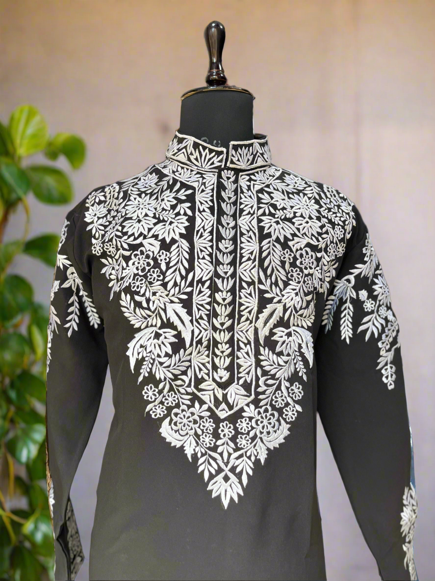 "Custom-made designer kurta set for men - KPH Outfits"
