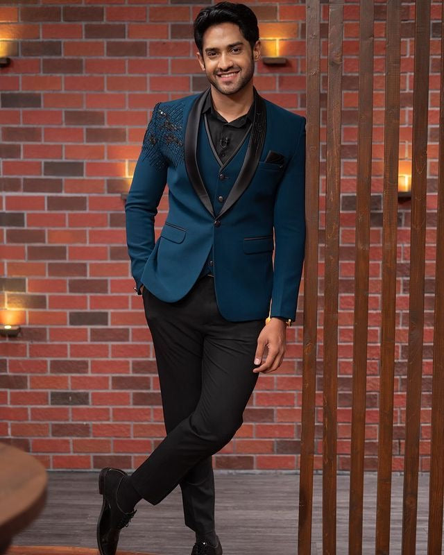 Classic Black Handcrafted Evening Tuxedo for Men KPH Outfits