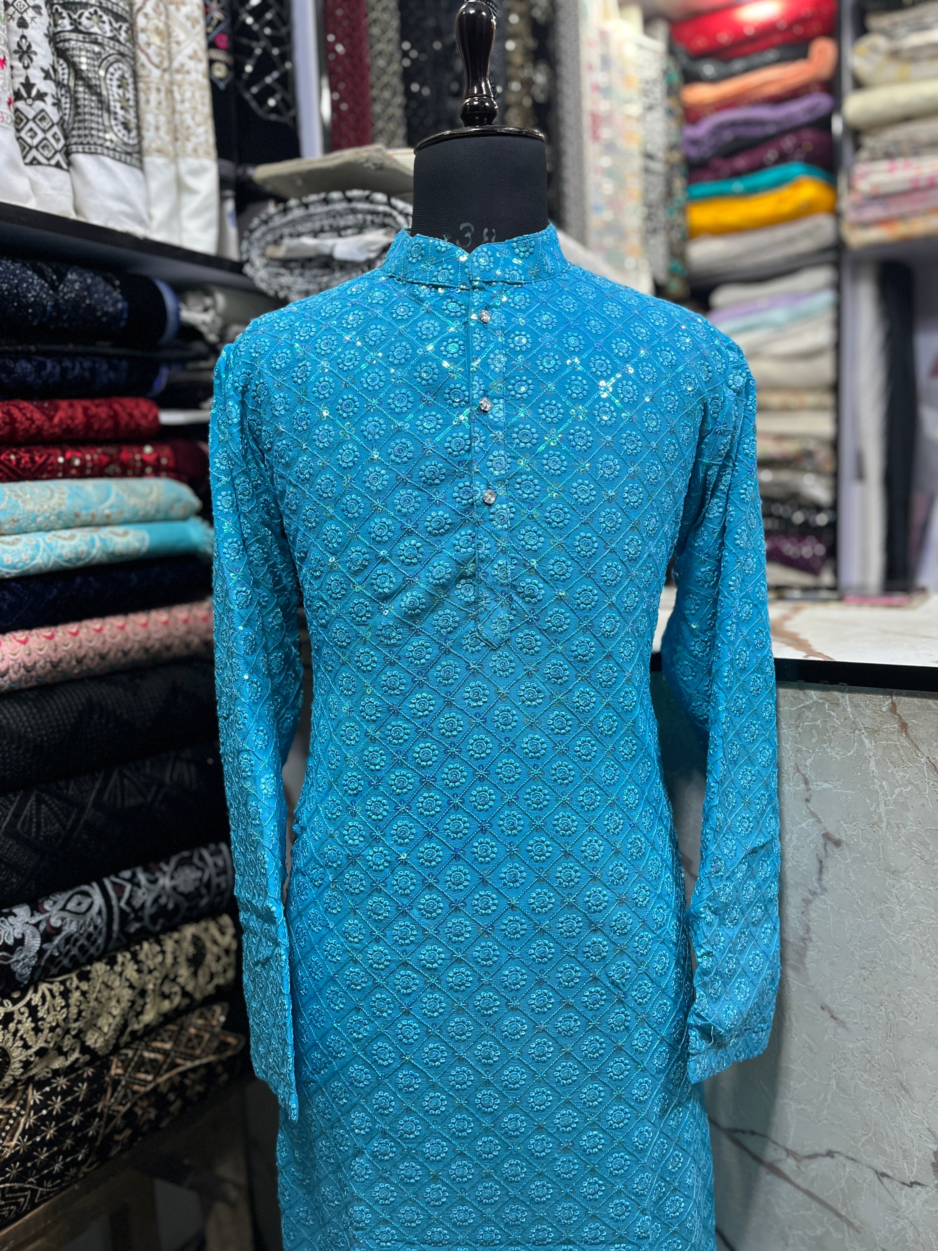 Men's Exclusive Sequence Designer kurta Set