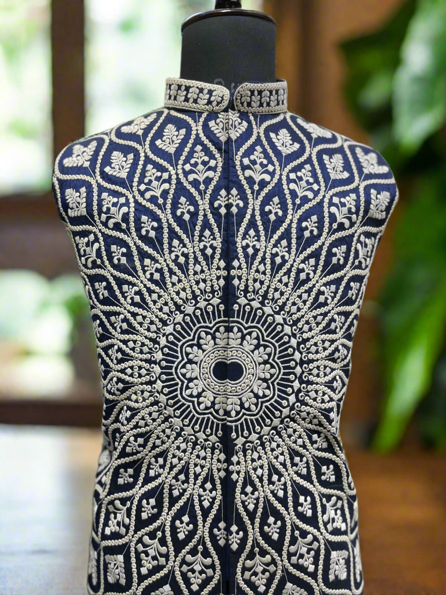 Elegant Waistcoat for Weddings and Sangeet