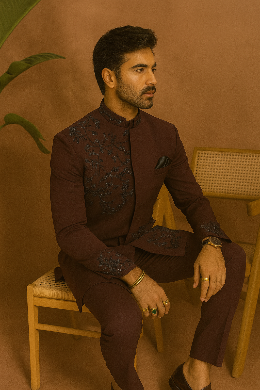 Custom groom set with handcrafted detail and tailored fit – KPH Outfits