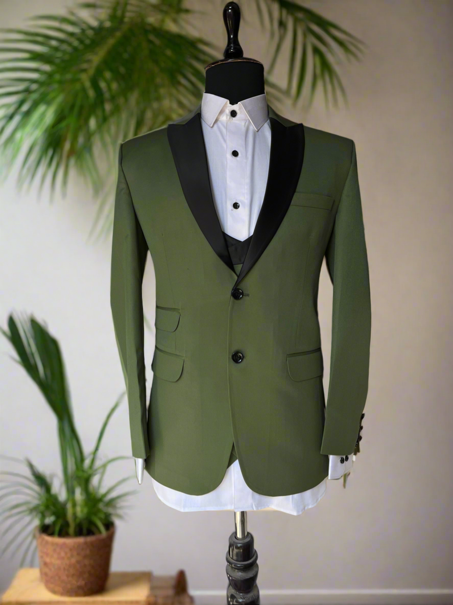 Full-length view of Indo-Western Outfit.
