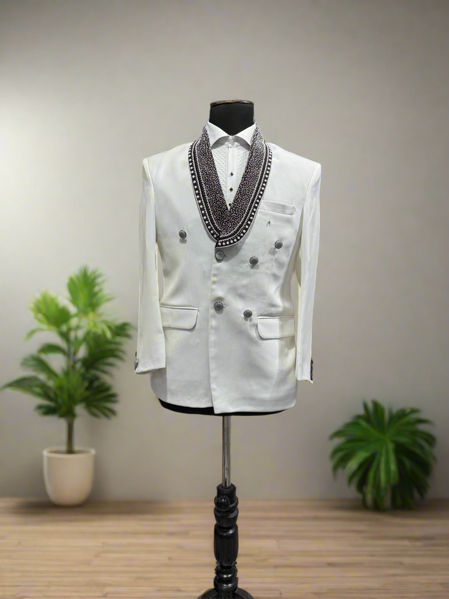 Groom special handcrafted shawl lapel tuxedo for weddings