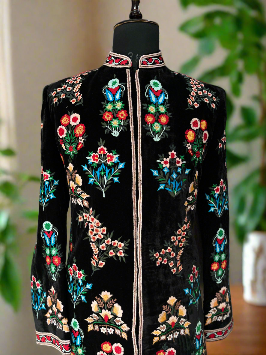 Luxurious Custom Groom Sherwani Set
