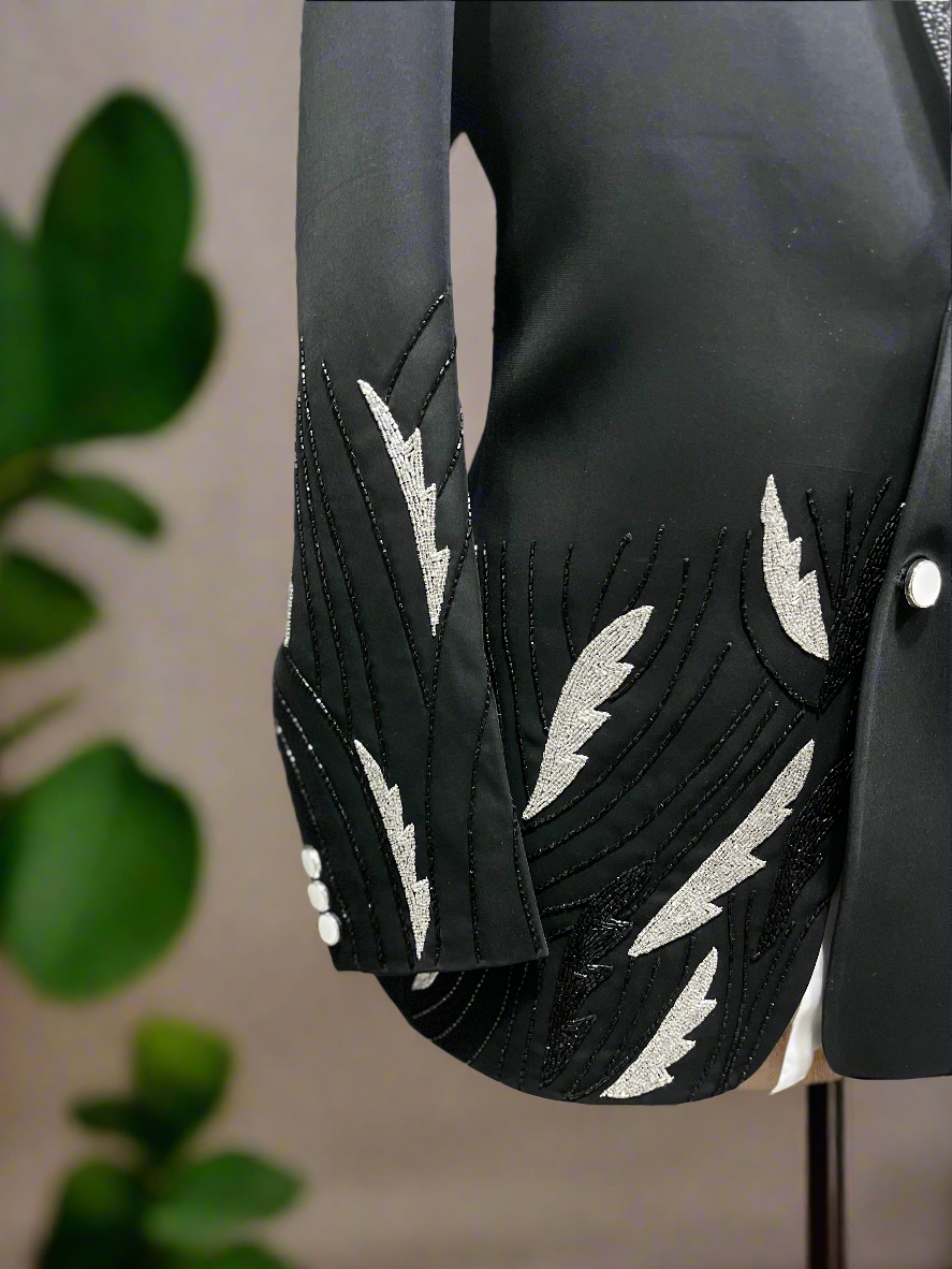 Luxury Handcrafted Velvet Tuxedo Suit for Men by KPH Outfits