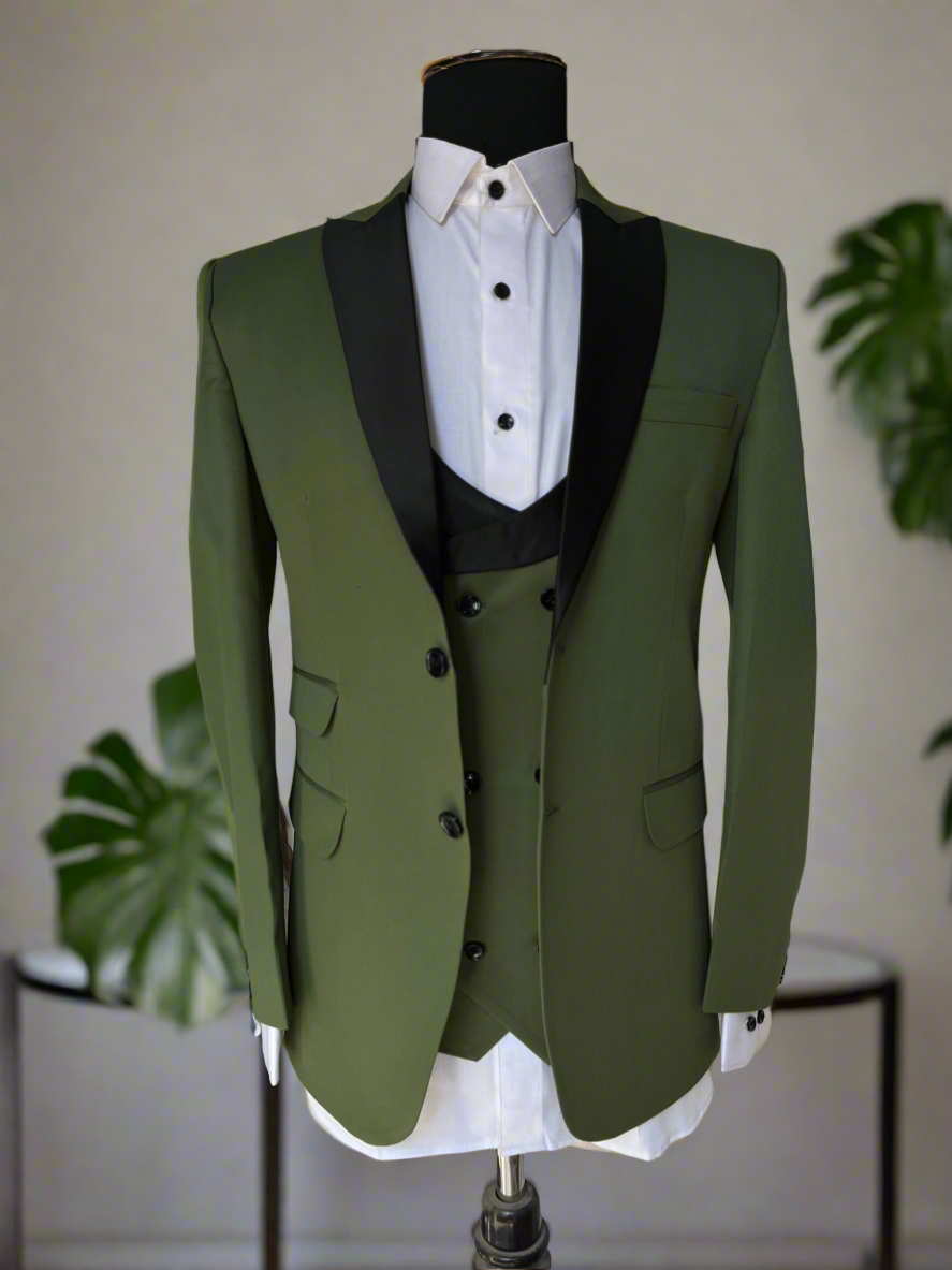 Premium men's festive outfit showcasing elegance.





