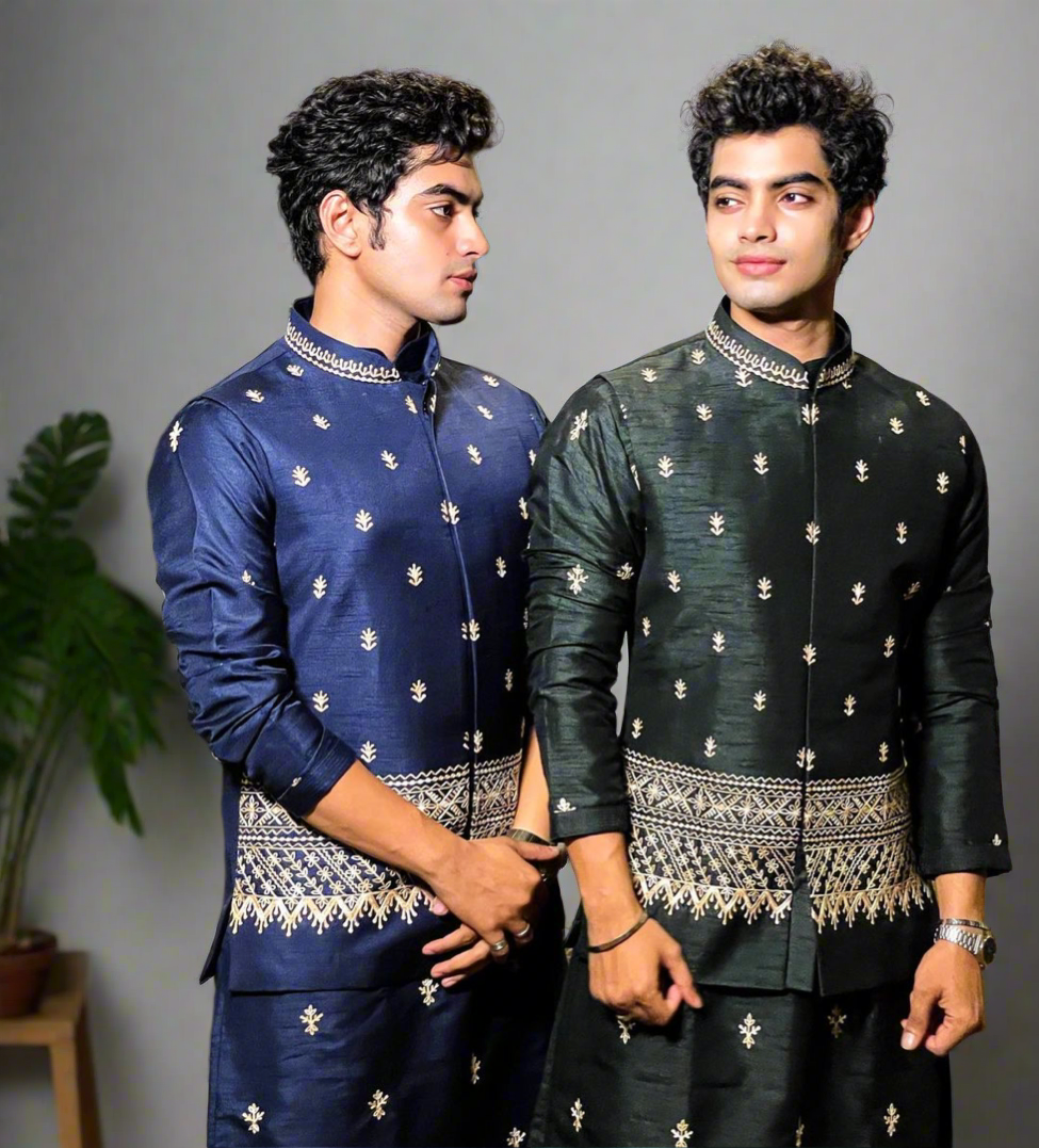 Sangeet Special Intricate Embellished Waistcoat for Men - KPH Outfits