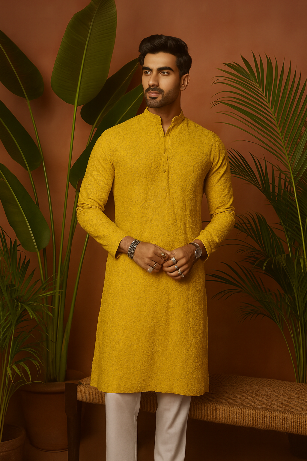 Traditional Bundi jacket with modern tailoring – KPH Outfits