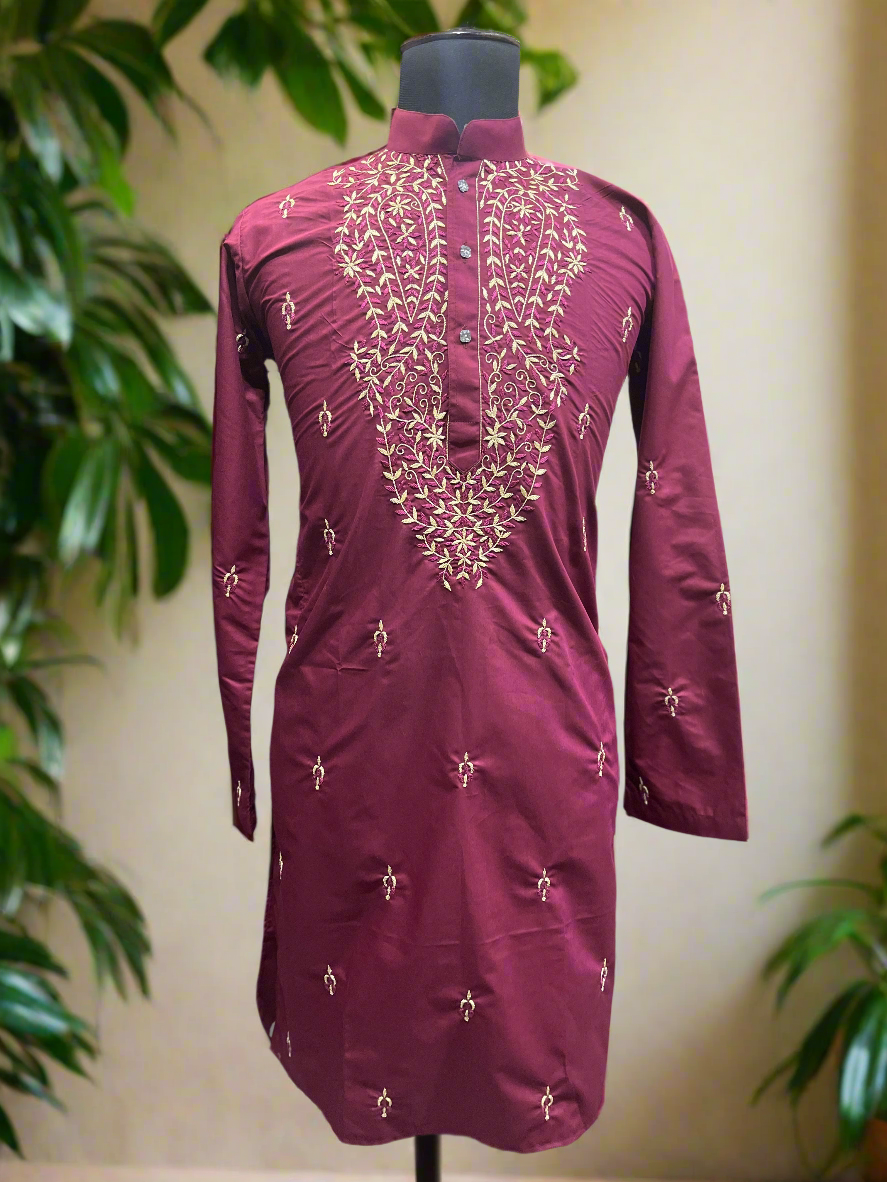 Men's Exclusive Handcrafted Embellished Kurta Set