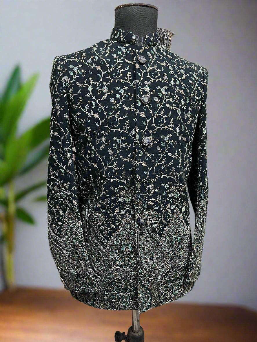 Men's Turkish Kalamkari Embroidery Jodhpuri Set